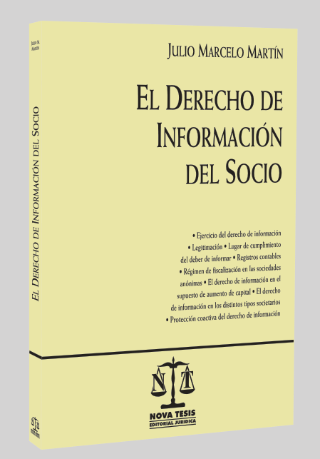 El derecho de información del socio